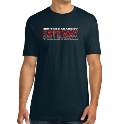 Adult Heritage Academy Gateway Volleyball T-shirt Thumbnail