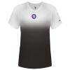 Women's V-Neck Ombre T-Shirt Thumbnail